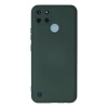 Realme C25y Kılıf Nano İçi Kadife Silikon - Koyu Yeşil