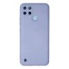 Realme C25y Kılıf Nano İçi Kadife Silikon - Lila