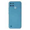 Realme C25y Kılıf Nano İçi Kadife Silikon - Mavi