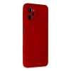 Realme C35 Kılıf Nano İçi Kadife Silikon - Kırmızı