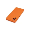 Realme C35 Kılıf Nano İçi Kadife Silikon - Turuncu