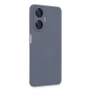 Realme C55 Kılıf Nano İçi Kadife Silikon - Gri