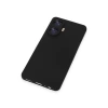 Realme C55 Kılıf Nano İçi Kadife Silikon - Siyah