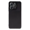 Realme C61 Kılıf Auto Focus Karbon Kapak - Siyah