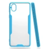 Samsung Galaxy A01 Core Kılıf Platin Silikon - Mavi
