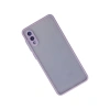 Samsung Galaxy A02 Kılıf Montreal Silikon Kapak - Mor