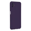 Samsung Galaxy A04e Kılıf Nano İçi Kadife Silikon - Mor