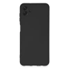 Samsung Galaxy A04e Kılıf Nano İçi Kadife Silikon - Siyah