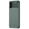 Samsung Galaxy A06 Kılıf Auto Focus Karbon Kapak - Koyu Yeşil