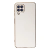 Samsung Galaxy A12 Kılıf Volet Silikon - Beyaz