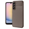 Samsung Galaxy A17 5g Auto Focus Karbon Kapak - Kahverengi