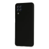 Samsung Galaxy A22 Kılıf Nano İçi Kadife Silikon - Siyah