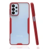 Samsung Galaxy A23 4g Kılıf Platin Silikon - Kırmızı