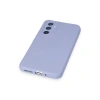 Samsung Galaxy A54 5g Kılıf Nano İçi Kadife Silikon - Lila