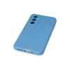 Samsung Galaxy A54 5g Kılıf Nano İçi Kadife Silikon - Mavi
