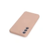 Samsung Galaxy A54 5g Kılıf Nano İçi Kadife Silikon - Pudra