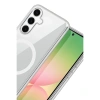 Samsung Galaxy A55 5g Combo Sert Şeffaf Magsafe Kapak - Şeffaf