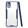 Samsung Galaxy A71 Kılıf Platin Silikon - Lacivert
