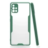 Samsung Galaxy A71 Kılıf Platin Silikon - Yeşil