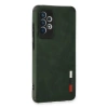 Samsung Galaxy A72 Kılıf Loop Deri Silikon - Yeşil