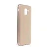 Samsung Galaxy J6 Kılıf First Silikon - Gold
