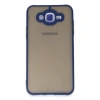 Samsung Galaxy J7 Kılıf Montreal Silikon Kapak - Lacivert