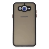 Samsung Galaxy J7 Kılıf Montreal Silikon Kapak - Siyah