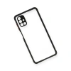 Samsung Galaxy M51 Kılıf Miami Şeffaf Silikon - Siyah