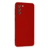 Samsung Galaxy S21 Plus Kılıf Nano İçi Kadife Silikon - Kırmızı