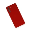 Samsung Galaxy S21 Plus Kılıf Nano İçi Kadife Silikon - Kırmızı