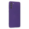Samsung Galaxy S21 Plus Kılıf Nano İçi Kadife Silikon - Mor