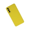 Samsung Galaxy S21 Plus Kılıf Nano İçi Kadife Silikon - Sarı