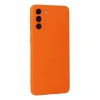 Samsung Galaxy S21 Plus Kılıf Nano İçi Kadife Silikon - Turuncu