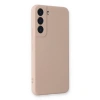 Samsung Galaxy S22 Plus Kılıf Nano İçi Kadife Silikon - Pudra