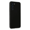 Samsung Galaxy S22 Plus Kılıf Nano İçi Kadife Silikon - Siyah