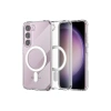 Samsung Galaxy S23 Kılıf Magneticsafe Şeffaf Silikon - Şeffaf