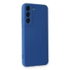 Samsung Galaxy S23 Kılıf Nano İçi Kadife Silikon - Mavi