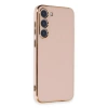 Samsung Galaxy S23 Kılıf Volet Silikon - Pembe