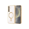 Samsung Galaxy S23 Plus Kılıf Kross Magneticsafe Kapak - Gold