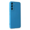 Samsung Galaxy S23 Plus Kılıf Nano İçi Kadife Silikon - Mavi