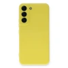 Samsung Galaxy S23 Plus Kılıf Nano İçi Kadife Silikon - Sarı