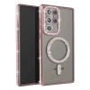 Samsung Galaxy S23 Ultra Joke Simli Magneticsafe Kılıf - Pembe