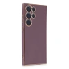 Samsung Galaxy S23 Ultra Kılıf Volet Silikon - Mor