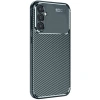 Samsung Galaxy S24 Fe Kılıf Auto Focus Karbon Kapak - Koyu Yeşil