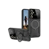 Samsung Galaxy S24 Fe Kılıf Joy Lens Standlı Kapak - Siyah