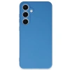 Samsung Galaxy S24 Fe Kılıf Nano İçi Kadife Silikon - Mavi