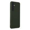 Samsung Galaxy S24 Kılıf Nano İçi Kadife Silikon - Koyu Yeşil