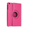 Samsung Galaxy Tab A11 360 Tablet Deri Kılıf - Pembe