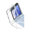 Samsung Galaxy Z Flip 7 Kılıf Magneticsafe Şeffaf Silikon - Şeffaf