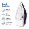Sprıng Buharlı Ütü Seramik Taban 2600w Buhar 30-120gr (5580)